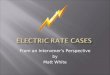 Electric Rate cases