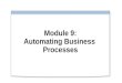Module 9: Automating Business  Processes