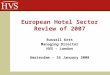 European Hotel Sector Review of 2007