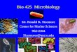Bio 425  Microbiology