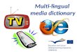 Multi-lingual media dictionary