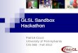 GLSL Sandbox  Hackathon