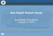 Bus Rapid Transit Study