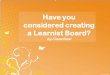 What is a Learnist Board?