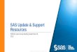SAS Update & Support Resources