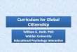 Curriculum for Global Citizenship