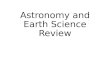 Astronomy and Earth Science Review