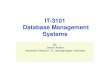 IT-3101  Database Management Systems