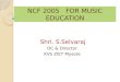 NCF 2005   FOR MUSIC EDUCATION