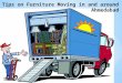 Tips  on Furniture Moving in and around Ahmedabad