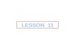 LESSON   11