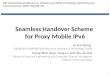 Seamless Handover Scheme  for  Proxy Mobile IPv6
