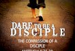 The  Compassion of  a Disciple Matthew 9:35-38