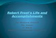 Robert Frost’s Life and Accomplishments