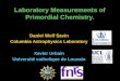 Laboratory Measurements of Primordial Chemistry