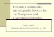 Towards a multimedia encyclopaedic lexicon for the Marquesan and Tuamotuan languages