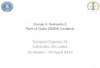 Group  2,  Scenario  2 Port of Galle  CBRNE  Incident