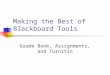 Making the Best of Blackboard Tools