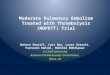 Moderate Pulmonary Embolism Treated with Thrombolysis (MOPETT) Trial