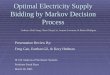Optimal Electricity Supply Bidding by Markov Decision Process