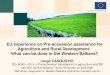 Jorge CASQUILHO DG AGRI – EII.4 – Pre-accession assistance for agriculture and RD