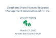 Southern Shore Human Resource Management Association of NJ, Inc