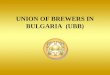 UNION OF BREWERS IN BULGARIA  (UBB)