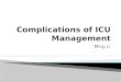 Complications of ICU Management