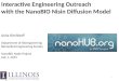 Interactive Engineering Outreach  with the  NanoBIO Nisin  Diffusion Model