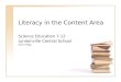 Literacy in the Content Area