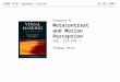 Chapter 6: Metacontrast and Motion Perception  (pp. 219-233 ) Thomas Otto