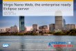 Virgo Nano Web, the enterprise ready Eclipse server