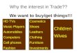 Why the interest in  Trade ??