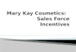 Mary Kay  Cosmetics:   Sales Force Incentives