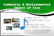 Community & Environmental Impact of Fire