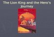 The Lion King and the Hero’s Journey
