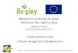 Good practice case « Music design for a playground »