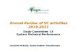 Annual Review of SC activities 2010-2011