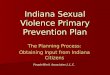 Indiana Sexual Violence Primary Prevention Plan