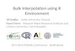 Bulk Interpolation using R Environment