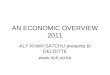 AN ECONOMIC OVERVIEW 2011