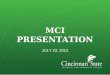 MCI Presentation