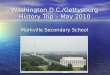 Washington D.C./Gettysburg History Trip – May 2010