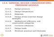 13.4. GENERAL DESIGN CONSIDERATIONS: PRESSURE VESSELS