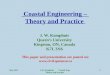 Coastal Engineering –  Theory and Practice