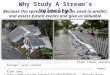 Why Study A Stream’s Velocity?
