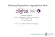 Getting Paperless  signatures with