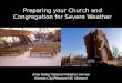Preparing your Church and Congregation for Severe Weather