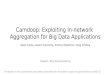 Camdoop : Exploiting In-network  Aggregation for Big Data Applications