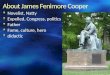 About James Fenimore Cooper